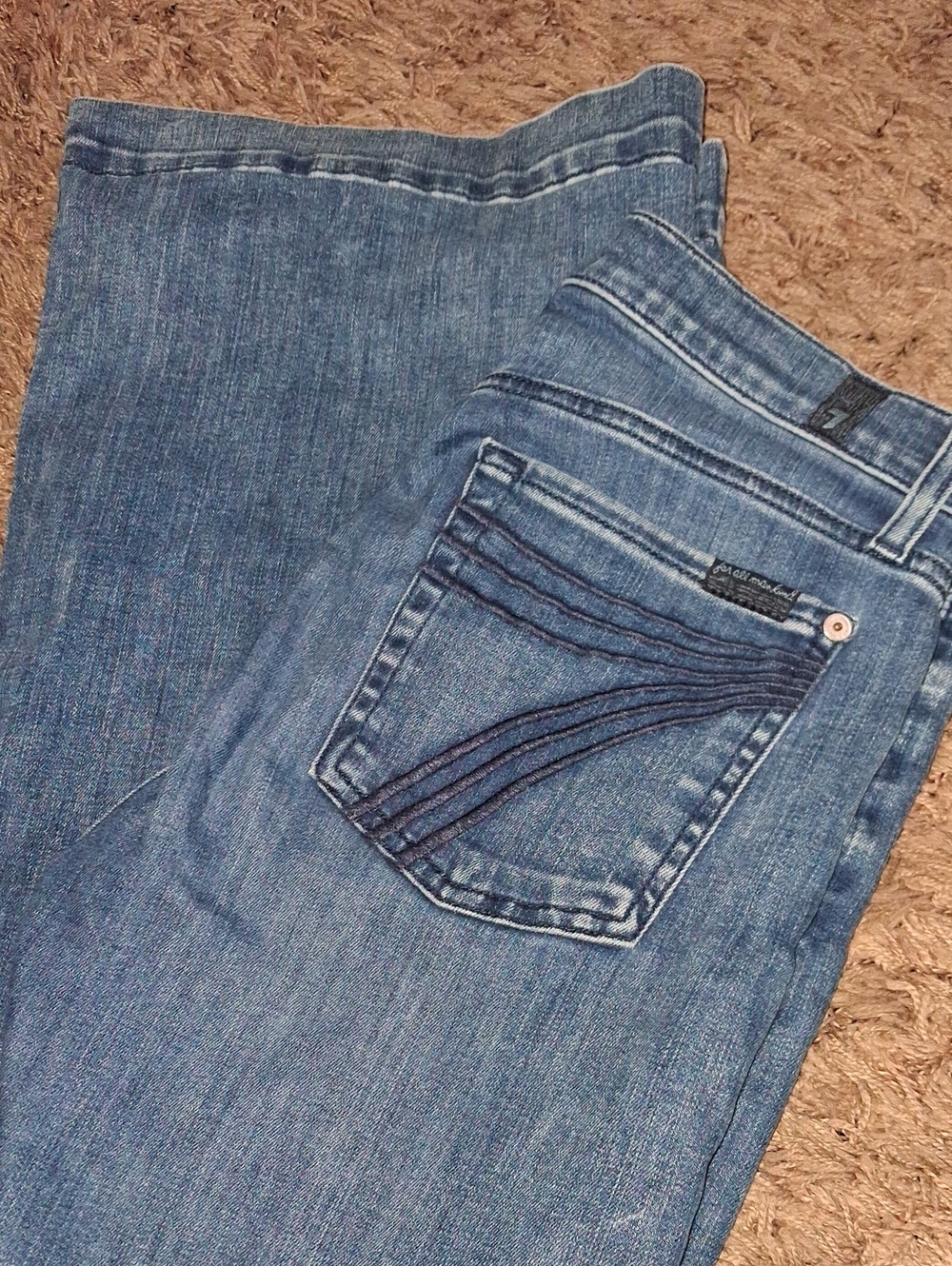 Women's 7 For All Mankind Tailorless Dojo Jeans Size 27